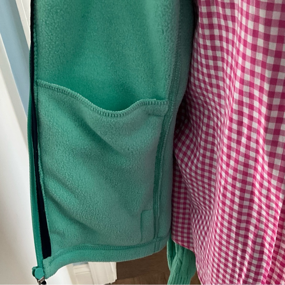 Vineyard Vines Seafoam Green Vest - Size Medium Mint Winter Vest - Picture 11 of 12